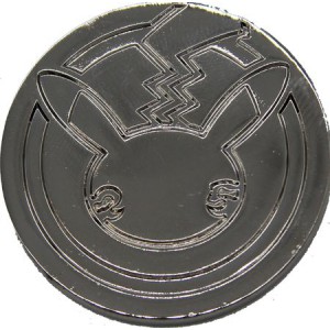 25th Anniversary Pokemon Logo Metal Coin