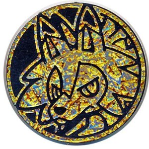 Pokemon Lycanroc Collectible Coin