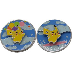 Flying & Surfing Pikachu Pin