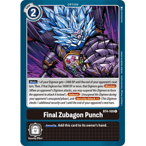 Final Zubagon Punch