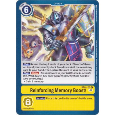 Reinforcing Memory Boost!