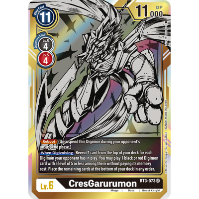 CresGarurumon Alt Art