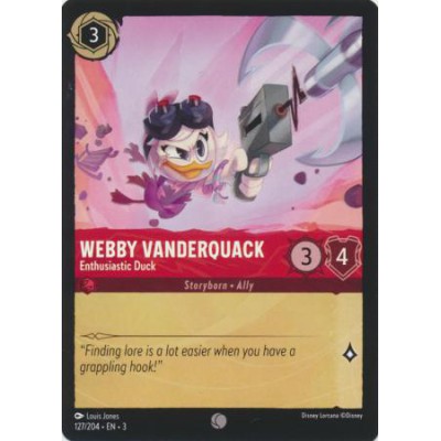 Webby Vanderquack - Enthusiastic Duck 