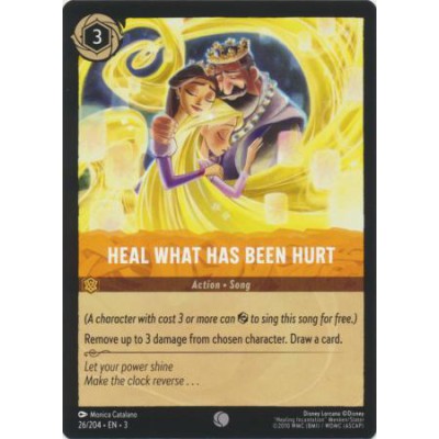 Heal What Has Been Hurt