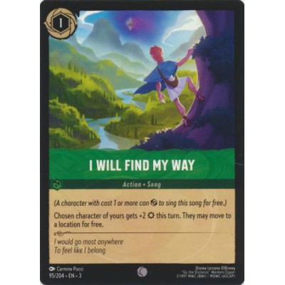 I Will Find My Way