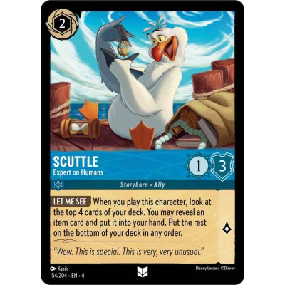 Scuttle - Expert on Humans Scuttle - Expert on Humans