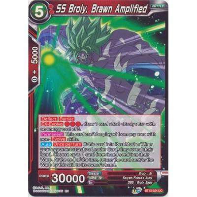 SS Broly, Brawn Amplified