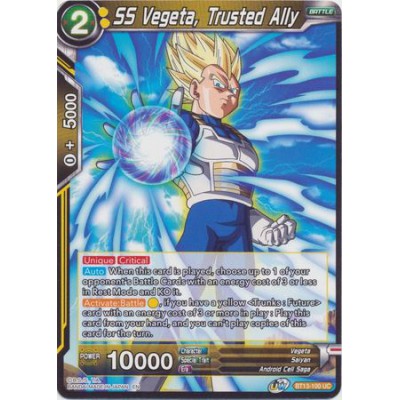 SS Vegeta, Trusted Ally