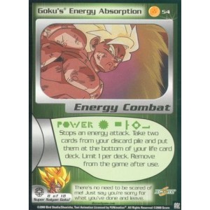 Goku's Energy Absorption