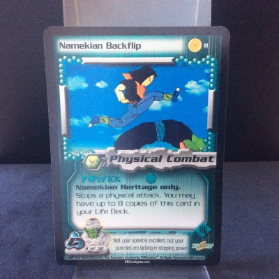 Namekian Backflip