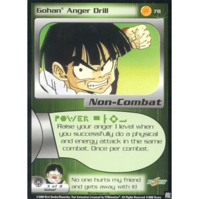 Gohan Anger Drill