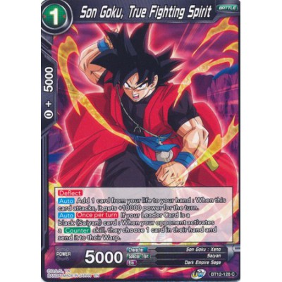 Son Goku, True Fighting Spirit