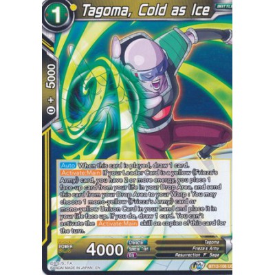 Tagoma, Cold as Ice