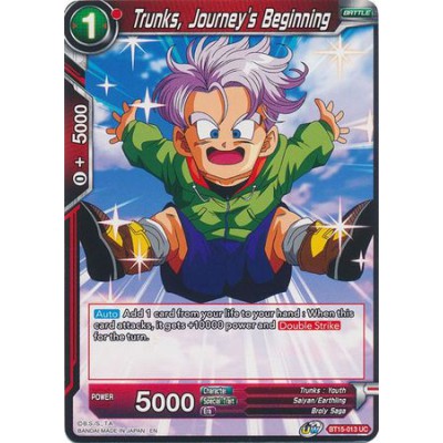 Trunks, Journey's Beginning