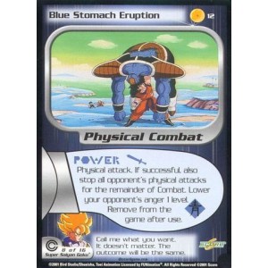 Blue Stomach Eruption