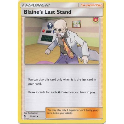 Blaine's Last Stand