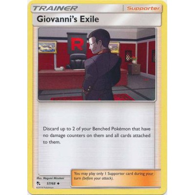 Giovanni's Exile
