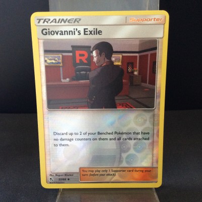 Giovanni's Exile