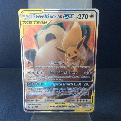 Eevee & Snorlax GX