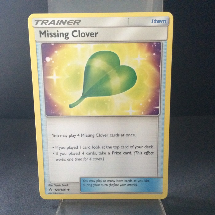 Missing Clover