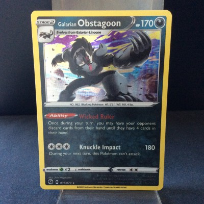 Galarian Obstagoon Galarian Obstagoon