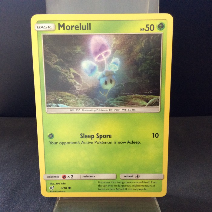 Morelull Detective Pikachu 3/18 English Near Mint TCGX