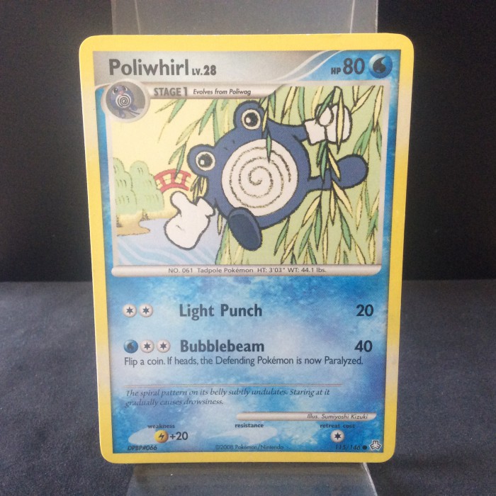 Poliwhirl Diamond Pearl Legends Awakened 115 146 English Excellent Tcgx