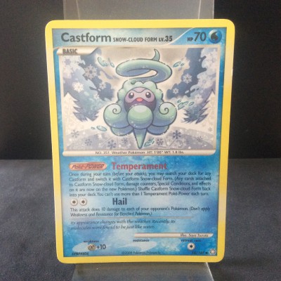 Castform Snow-Cloud Form