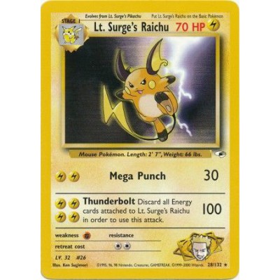 Lt. Surge's Raichu