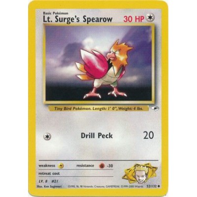 Lt. Surge's Spearow