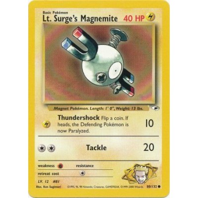 Lt. Surge's Magnemite