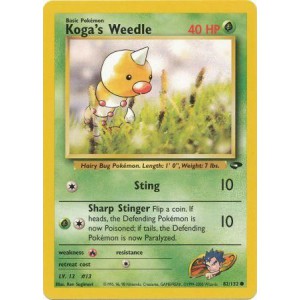 Koga's Weedle