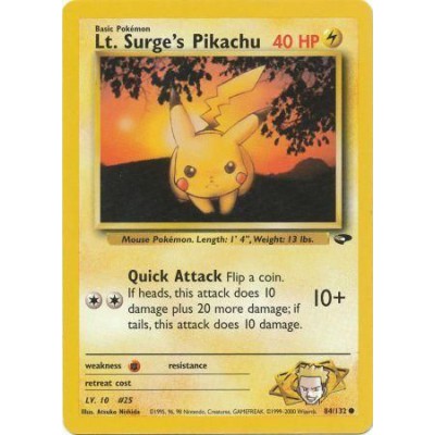 Lt. Surge's Pikachu