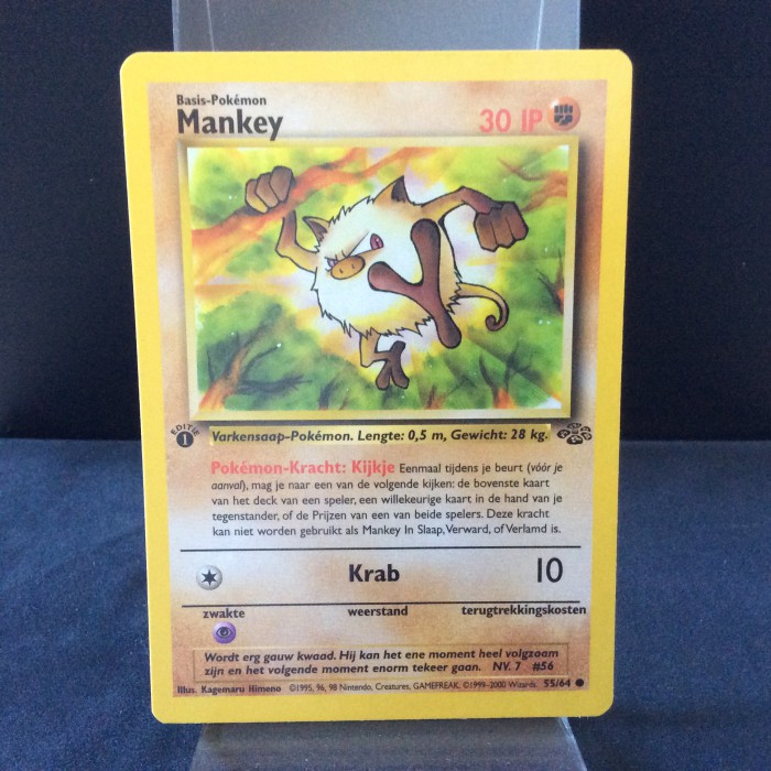 Mankey Gen 1 Learnset , Mankey Pokédex: stats, moves, evolution ...