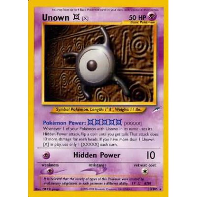 Unown X