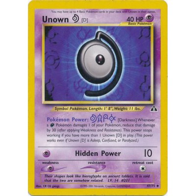 Unown D