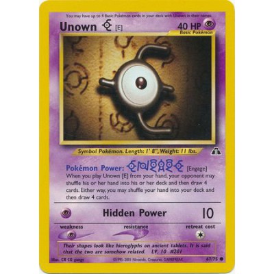 Unown E