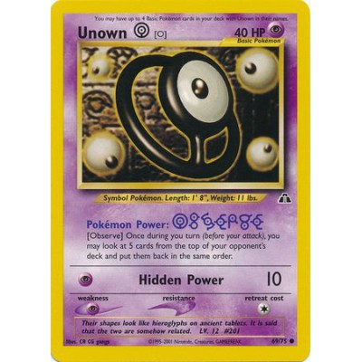 Unown O