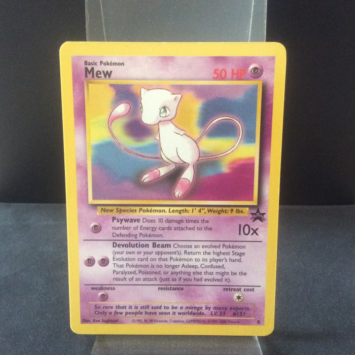 Mew - Black Star Promo #8 - English - Near Mint | TCGX