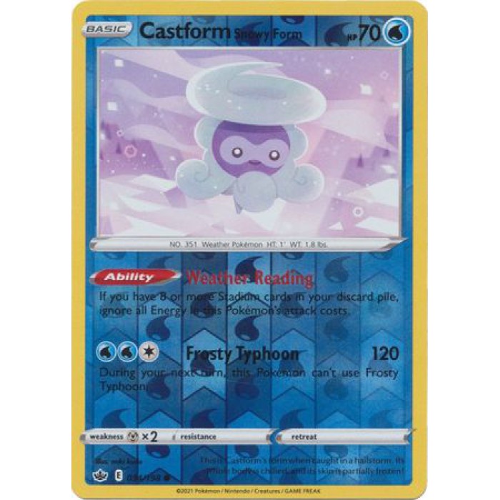 Castform Snowy Form
