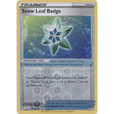 Snow Leaf Badge