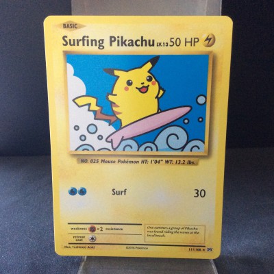 Surfing Pikachu