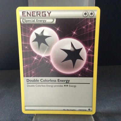 Double Colorless Energy