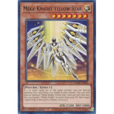 Mekk-Knight Yellow Star