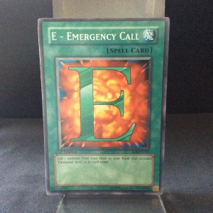 E - Emergency Call