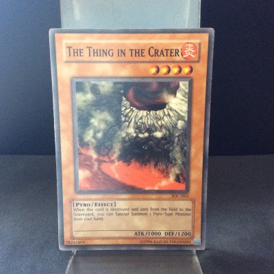 The Thing in the Crater