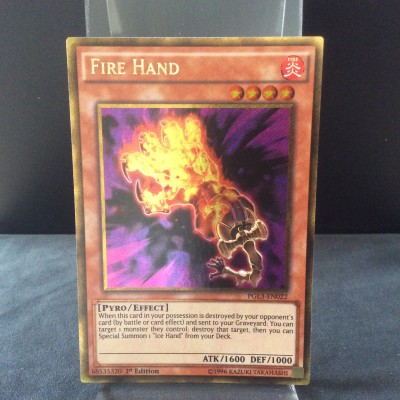 Fire hand