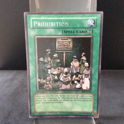 Prohibition