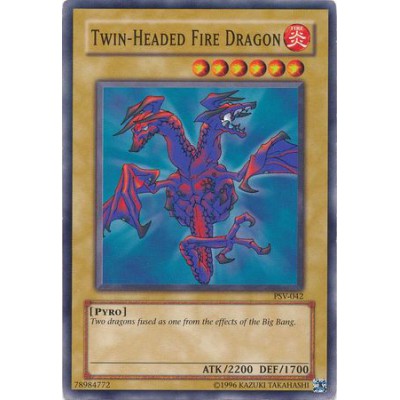 Twin-Headed Fire Dragon