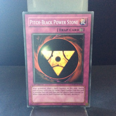 Pitch-Black Power Stone